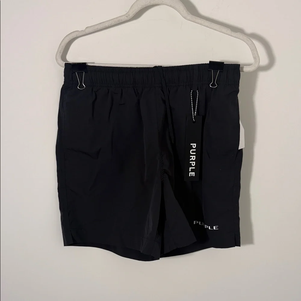 NWT Purple Brand‎ Holographic Swim Shorts size medium In